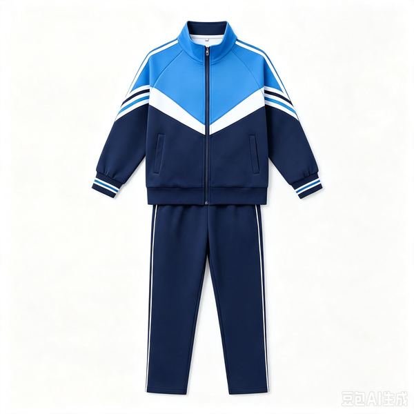 Jacket + Trousers Sets No.004 - Cotton-Polyester Blend (65/35) - OEM school uniform factory