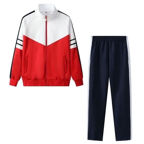 Jacket + Trousers Sets No.008 - Cotton-Polyester Blend (65/35) - OEM school uniform factory