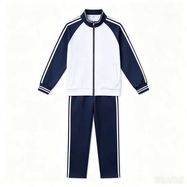 Jacket + Trousers Sets No.010 - Cotton-Polyester Blend (65/35) - OEM school uniform factory