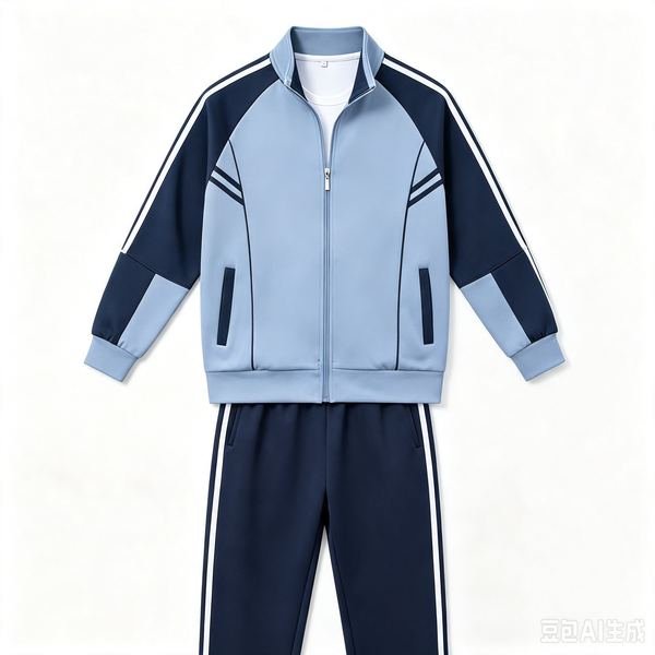 Jacket + Trousers Sets No.014 - Cotton-Polyester Blend (65/35) - OEM school uniform factory
