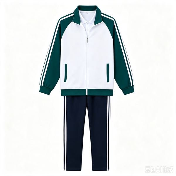 Jacket + Trousers Sets No.017 - Cotton-Polyester Blend (65/35) - OEM school uniform factory