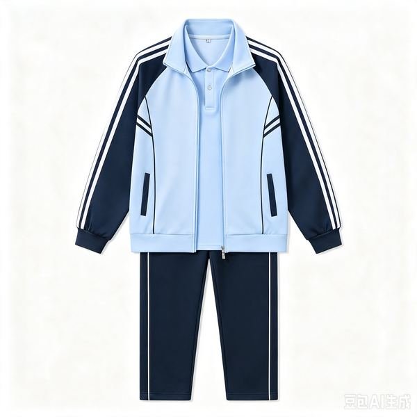 Jacket + Trousers Sets No.019 - Cotton-Polyester Blend (65/35) - OEM school uniform factory