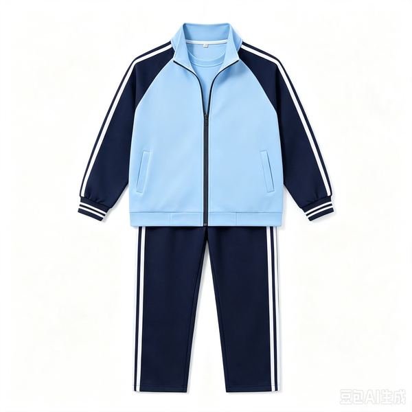 Jacket + Trousers Sets No.021 - Cotton-Polyester Blend (65/35) - OEM school uniform factory