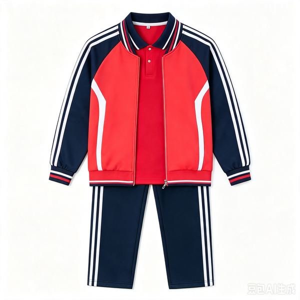 Jacket + Trousers Sets No.022 - Cotton-Polyester Blend (65/35) - OEM school uniform factory