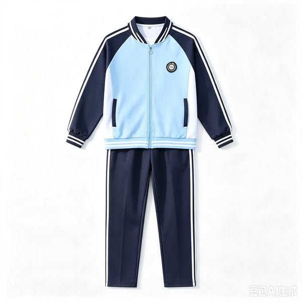 Jacket + Trousers Sets No.026 - Cotton-Polyester Blend (65/35) - OEM school uniform factory