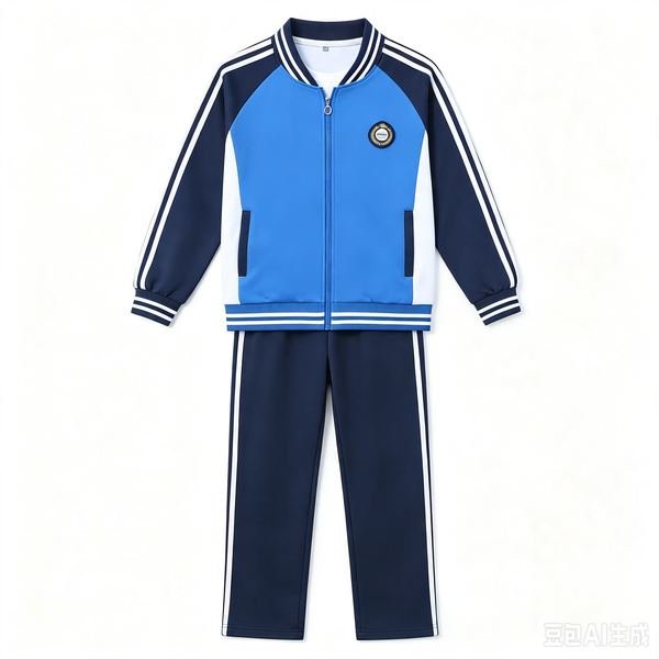 Jacket + Trousers Sets No.027 - Cotton-Polyester Blend (65/35) - OEM school uniform factory