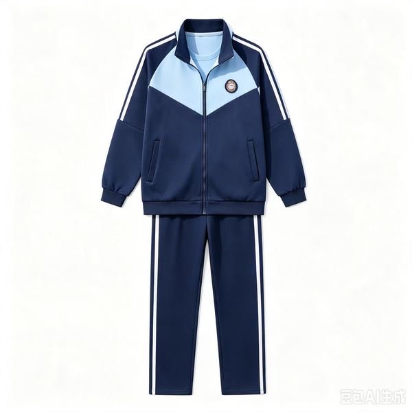 Jacket + Trousers Sets No.028 - Cotton-Polyester Blend (65/35) - OEM school uniform factory