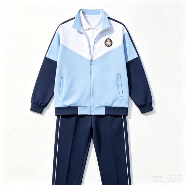 Jacket + Trousers Sets No.029 - Cotton-Polyester Blend (65/35) - OEM school uniform factory