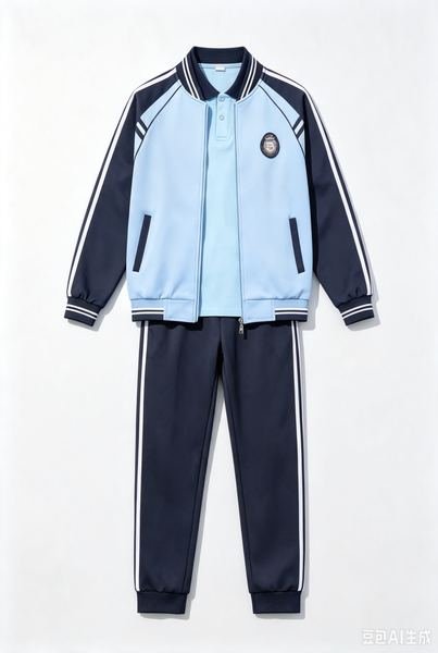 Jacket + Trousers Sets No.031 - Cotton-Polyester Blend (65/35) - OEM school uniform factory