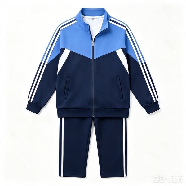 Jacket + Trousers Sets No.034 - Cotton-Polyester Blend (65/35) - OEM school uniform factory