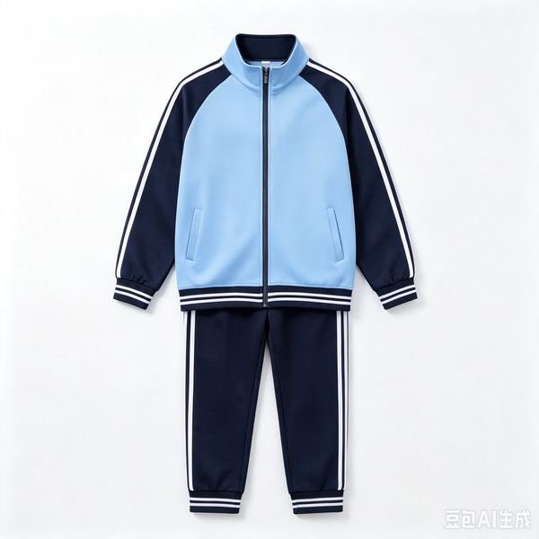 Jacket + Trousers Sets No.037 - Cotton-Polyester Blend (65/35) - OEM school uniform factory