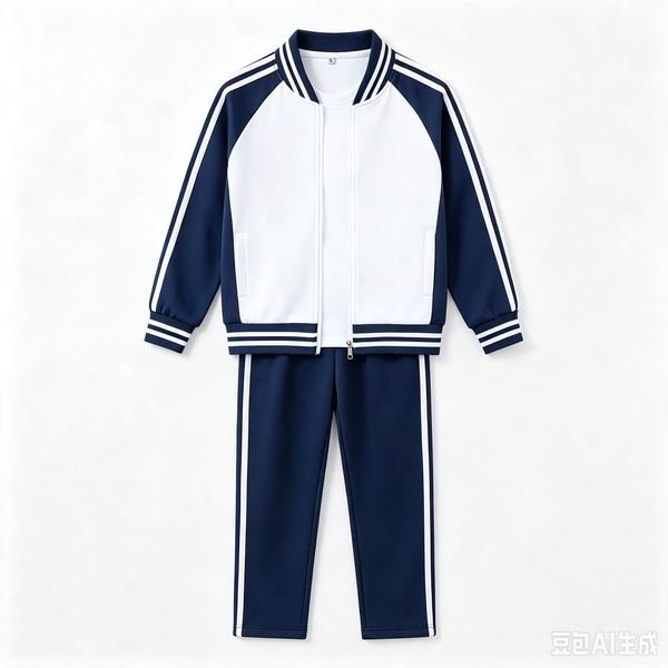 Jacket + Trousers Sets No.048 - Cotton-Polyester Blend (65/35) - OEM school uniform factory