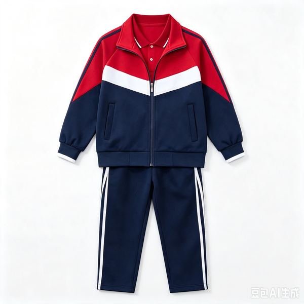 Jacket + Trousers Sets No.049 - Cotton-Polyester Blend (65/35) - OEM school uniform factory