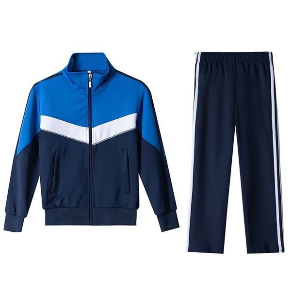 Jacket + Trousers Sets No.050 - Cotton-Polyester Blend (65/35) - OEM school uniform factory