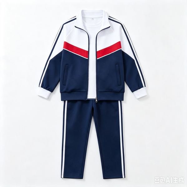 Jacket + Trousers Sets No.051 - Cotton-Polyester Blend (65/35) - OEM school uniform factory