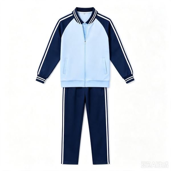 Jacket + Trousers Sets No.053 - Cotton-Polyester Blend (65/35) - OEM school uniform factory