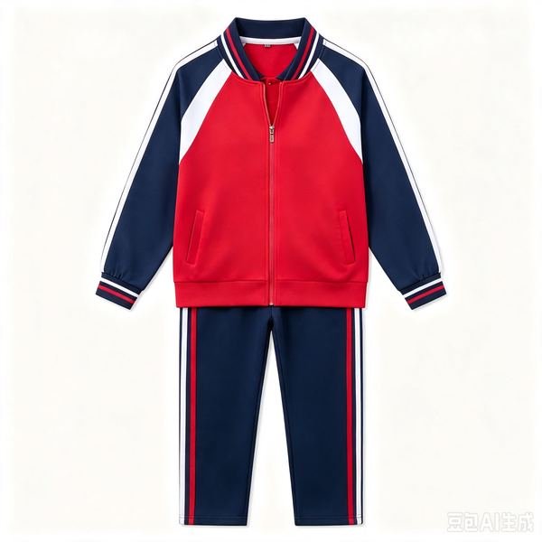 Jacket + Trousers Sets No.057 - Cotton-Polyester Blend (65/35) - OEM school uniform factory