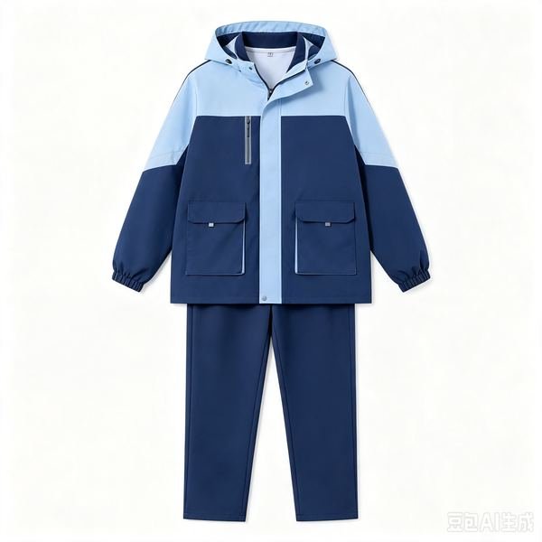 Windbreaker + Fleece Liner + Trousers No.061 - Polyester Windbreaker + Fleece Liner - OEM school uniform factory