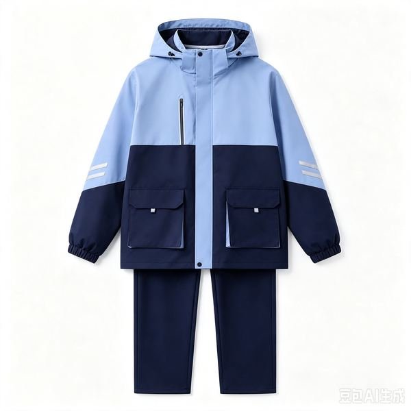 Windbreaker + Fleece Liner + Trousers No.067 - Polyester Windbreaker + Fleece Liner - OEM school uniform factory