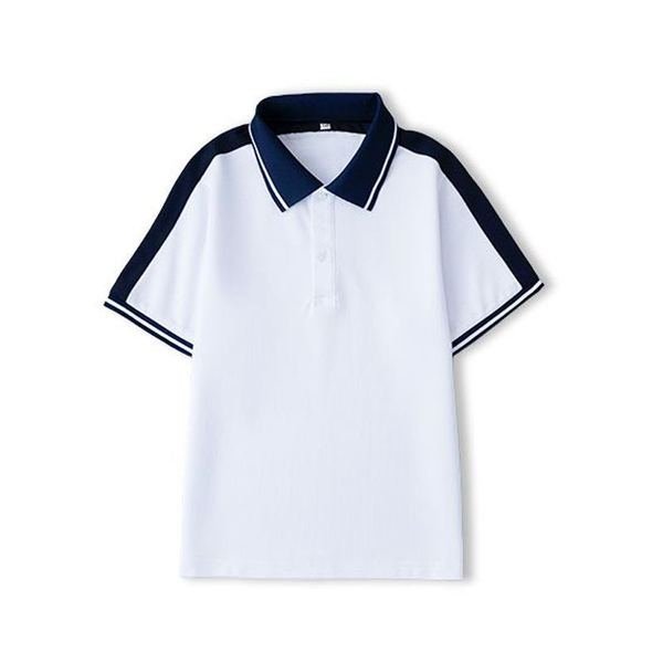 Short-sleeve Polo Shirt No.071 - Cotton-Polyester Pique (60/40) - OEM school uniform factory