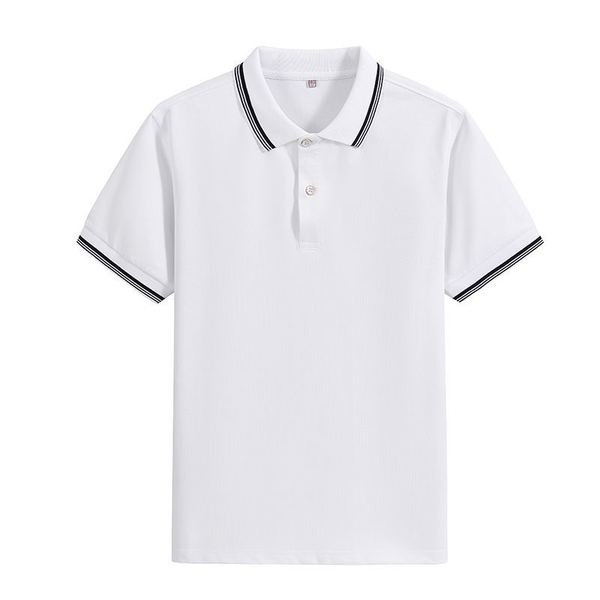 Short-sleeve Polo Shirt No.078 - Cotton-Polyester Pique (60/40) - OEM school uniform factory