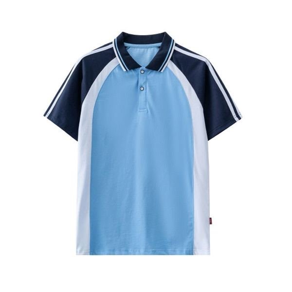 Short-sleeve Polo Shirt No.083 - Cotton-Polyester Pique (60/40) - OEM school uniform factory