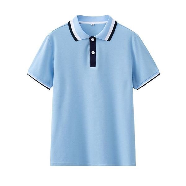 Short-sleeve Polo Shirt No.086 - Cotton-Polyester Pique (60/40) - OEM school uniform factory