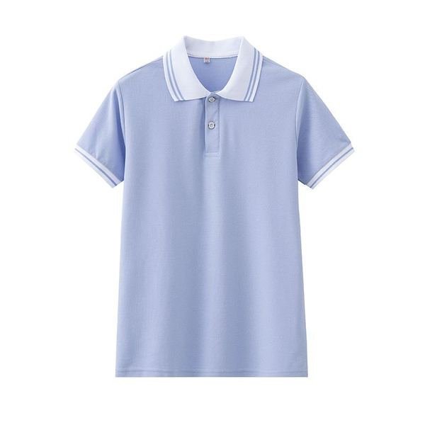 Short-sleeve Polo Shirt No.092 - Cotton-Polyester Pique (60/40) - OEM school uniform factory