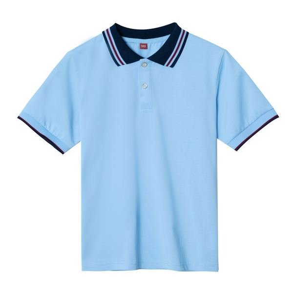 Short-sleeve Polo Shirt No.093 - Cotton-Polyester Pique (60/40) - OEM school uniform factory