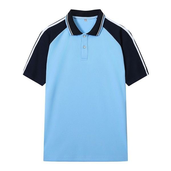 Short-sleeve Polo Shirt No.095 - Cotton-Polyester Pique (60/40) - OEM school uniform factory
