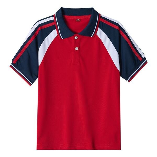 Short-sleeve Polo Shirt No.100 - Cotton-Polyester Pique (60/40) - OEM school uniform factory