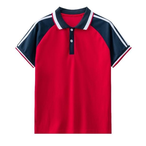 Short-sleeve Polo Shirt No.102 - Cotton-Polyester Pique (60/40) - OEM school uniform factory
