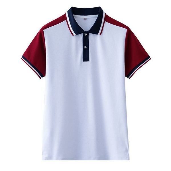 Short-sleeve Polo Shirt No.107 - Cotton-Polyester Pique (60/40) - OEM school uniform factory