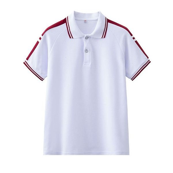 Short-sleeve Polo Shirt No.108 - Cotton-Polyester Pique (60/40) - OEM school uniform factory