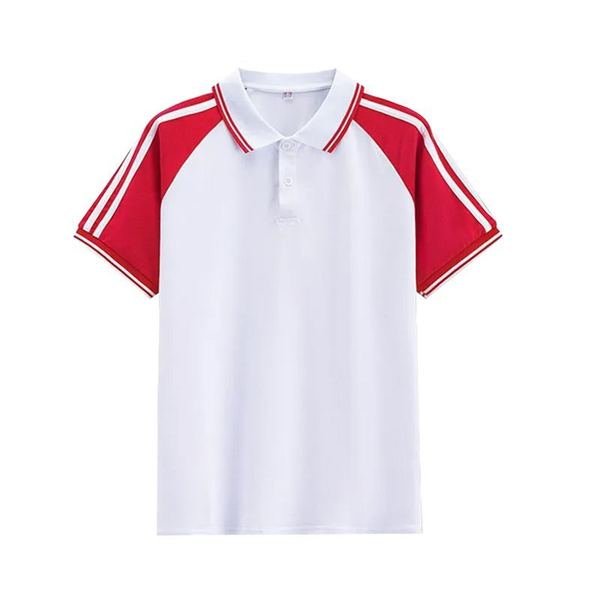 Short-sleeve Polo Shirt No.109 - Cotton-Polyester Pique (60/40) - OEM school uniform factory