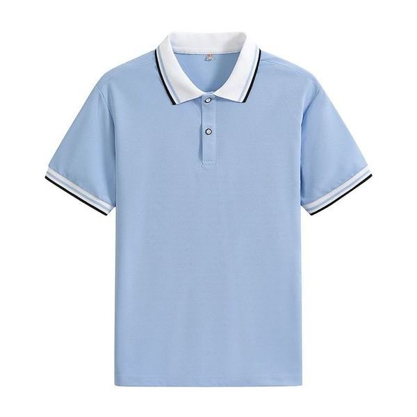 Short-sleeve Polo Shirt No.110 - Cotton-Polyester Pique (60/40) - OEM school uniform factory