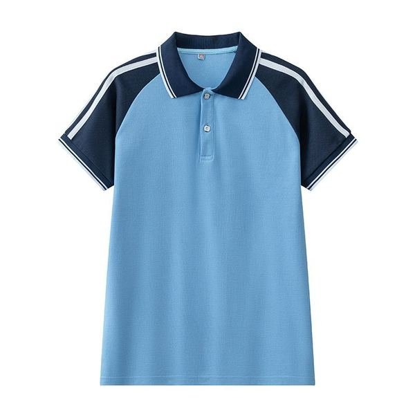 Short-sleeve Polo Shirt No.112 - Cotton-Polyester Pique (60/40) - OEM school uniform factory
