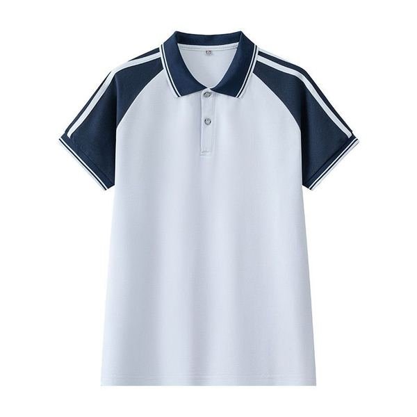 Short-sleeve Polo Shirt No.113 - Cotton-Polyester Pique (60/40) - OEM school uniform factory