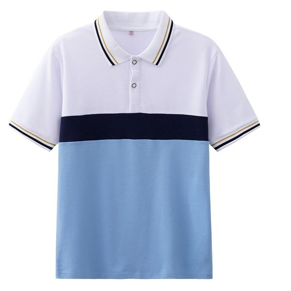 Short-sleeve Polo Shirt No.117 - Cotton-Polyester Pique (60/40) - OEM school uniform factory