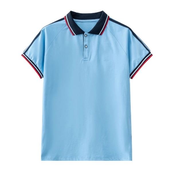 Short-sleeve Polo Shirt No.120 - Cotton-Polyester Pique (60/40) - OEM school uniform factory
