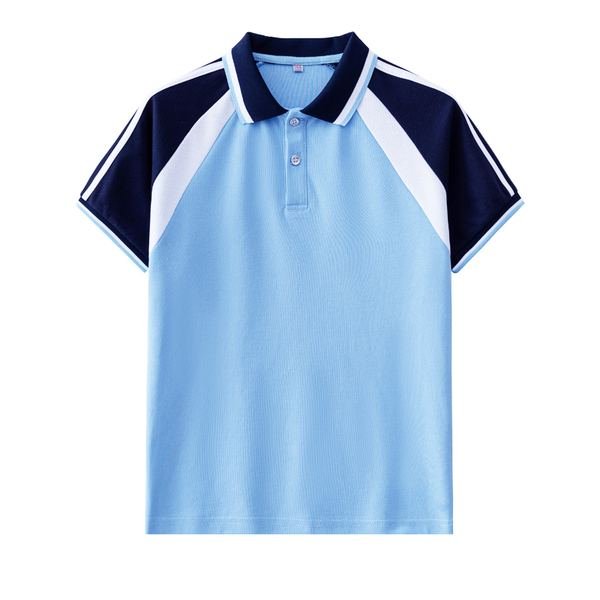 Short-sleeve Polo Shirt No.125 - Cotton-Polyester Pique (60/40) - OEM school uniform factory