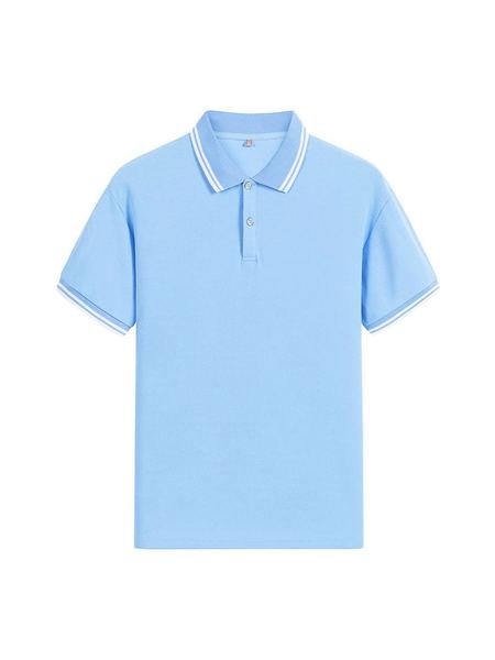 Short-sleeve Polo Shirt No.127 - Cotton-Polyester Pique (60/40) - OEM school uniform factory